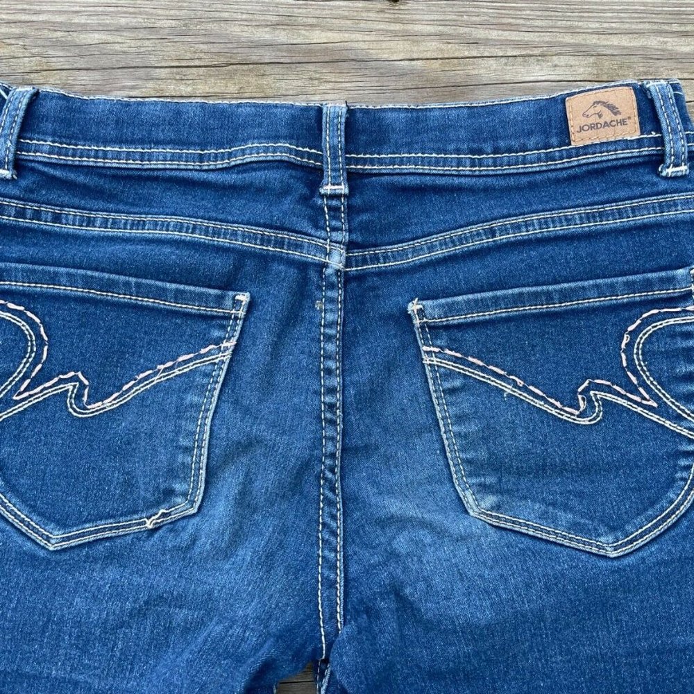 Jordache Girl Shorts Blue Denim Shorts Size 14 - Picture 6 of 11